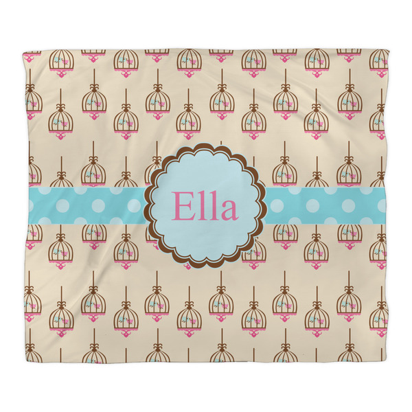 Kissing Birds Duvet Cover - King - Front