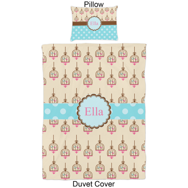 Kissing Birds Duvet Cover Set - Twin - Approval