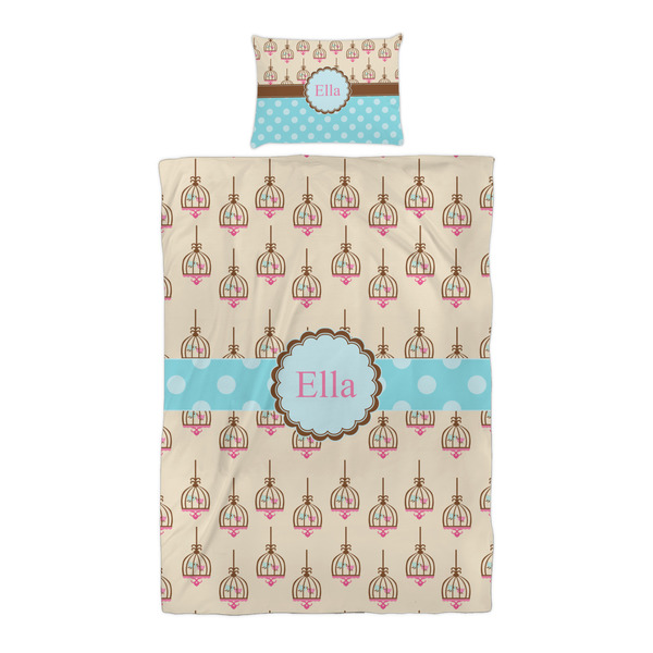 Kissing Birds Duvet Cover Set - Twin XL - Alt Approval