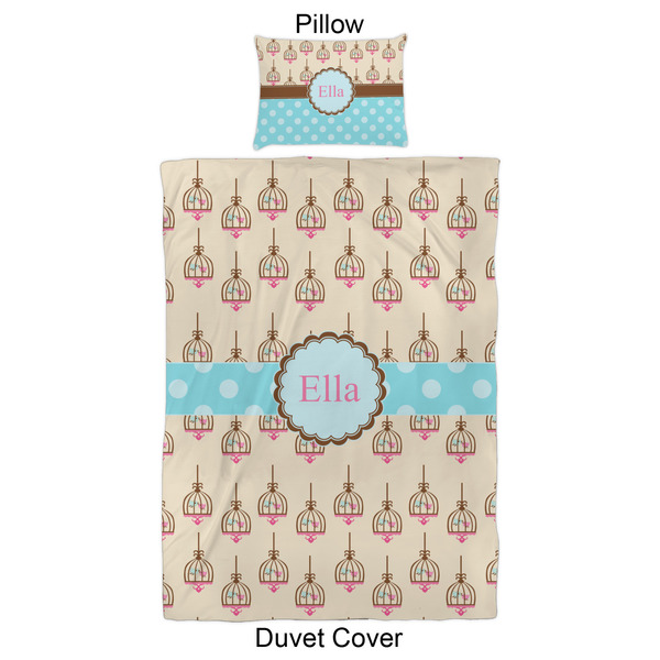 Kissing Birds Duvet Cover Set - Twin XL - Approval