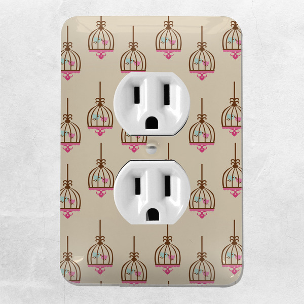 Kissing Birds Electric Outlet Plate - LIFESTYLE