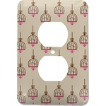Kissing Birds Electric Outlet Plate