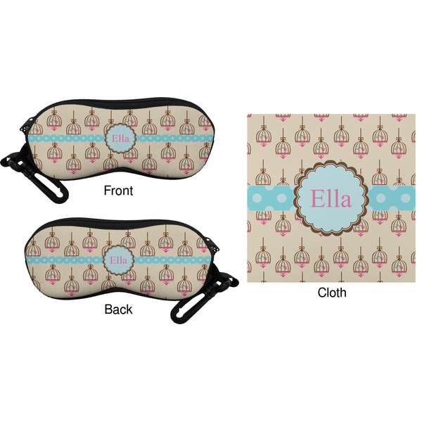 Kissing Birds Eyeglass Case & Cloth (Approval)