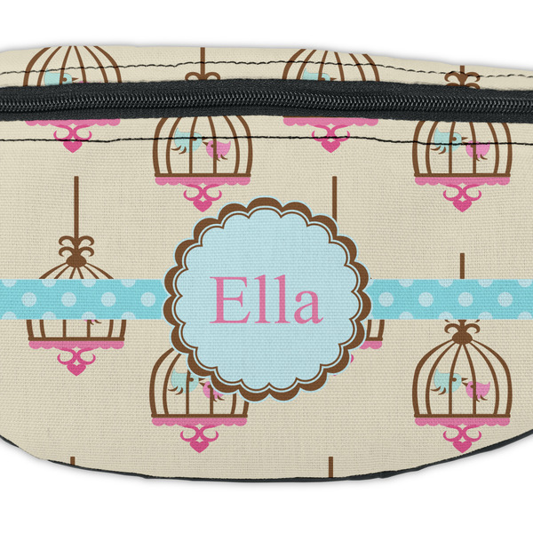 Kissing Birds Fanny Pack - Closeup