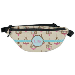 Kissing Birds Fanny Pack - Classic Style (Personalized)