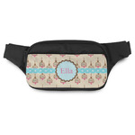 Kissing Birds Fanny Pack - Modern Style (Personalized)