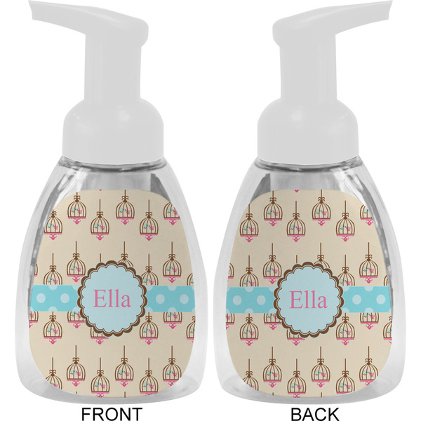 Kissing Birds Foam Soap Bottle Approval - White