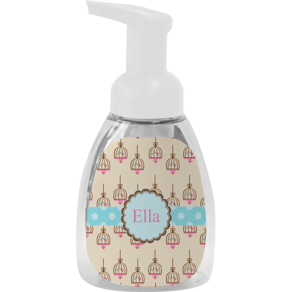 Custom Kissing Birds Foam Soap Bottle (Personalized)