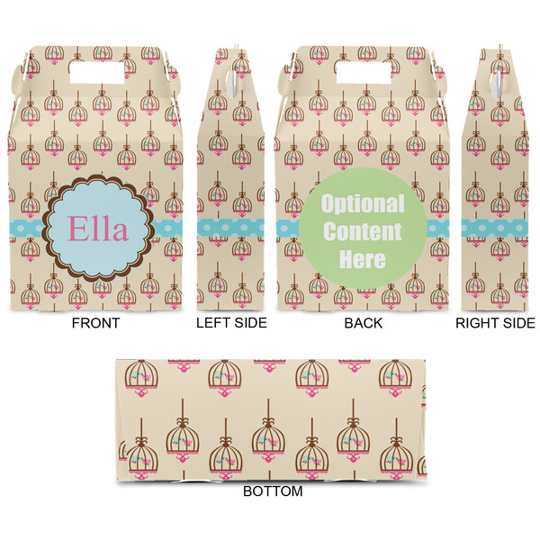 Kissing Birds Gable Favor Box - Approval