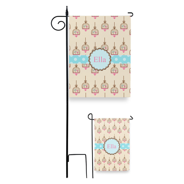 Kissing Birds Garden Flag - PARENT/MAIN
