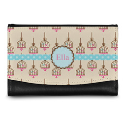 Kissing Birds Genuine Leather Women's Wallet - Small (Personalized)