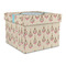 Kissing Birds Gift Boxes with Lid - Canvas Wrapped - Large - Front/Main