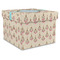 Kissing Birds Gift Boxes with Lid - Canvas Wrapped - X-Large - Front/Main