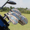 Kissing Birds Golf Club Cover - Set of 9 - On Clubs