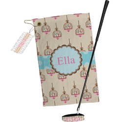Kissing Birds Golf Towel Gift Set (Personalized)
