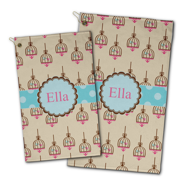 Kissing Birds Golf Towel - PARENT (small and large)