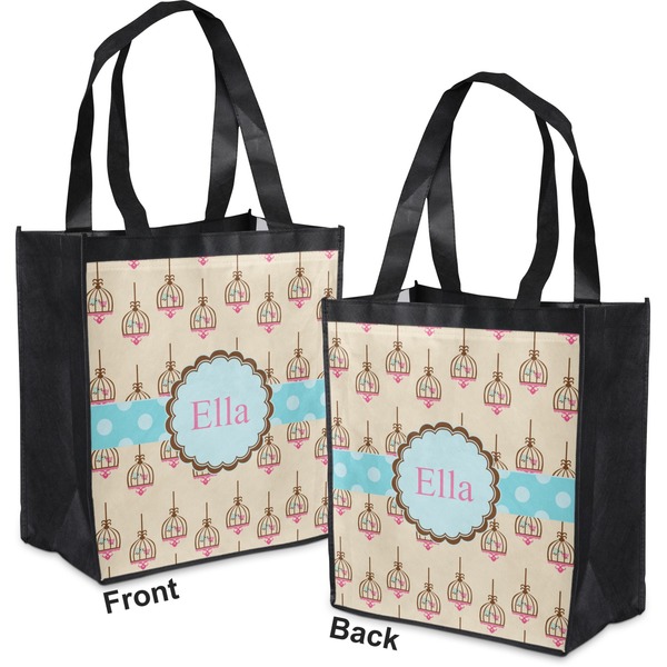 Kissing Birds Grocery Bag - Apvl