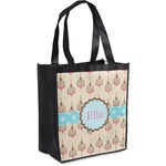 Kissing Birds Grocery Bag (Personalized)