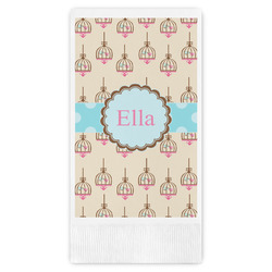 Kissing Birds Guest Towels - Full Color (Personalized)