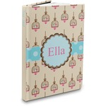 Kissing Birds Hardbound Journal - 7.25" x 10" (Personalized)