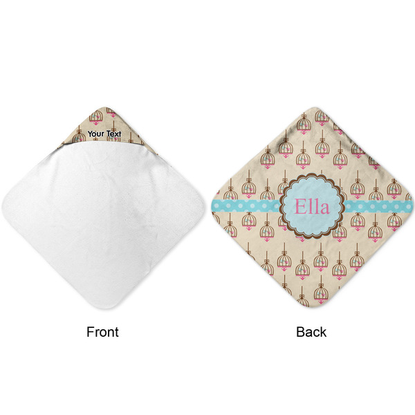 Kissing Birds Hooded Baby Towel- Approval