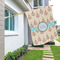 Kissing Birds House Flags - Double Sided - LIFESTYLE