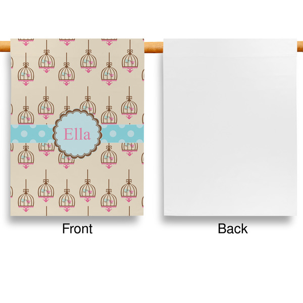 Kissing Birds House Flags - Single Sided - APPROVAL