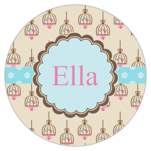 Kissing Birds Icing Circle - XSmall - Single