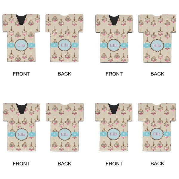 Kissing Birds Jersey Bottle Cooler - Set of 4 - APPROVAL