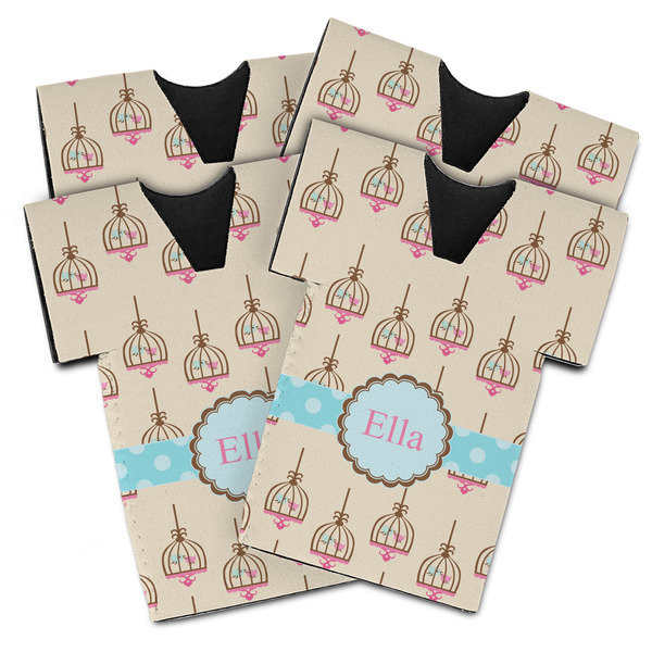 Kissing Birds Jersey Bottle Cooler - Set of 4 - MAIN (flat)