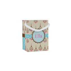 Kissing Birds Jewelry Gift Bags - Matte (Personalized)