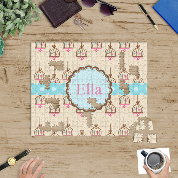 Kissing Birds Jigsaw Puzzle 500 Piece - In Context