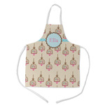 Kissing Birds Kid's Apron w/ Name or Text