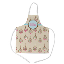 Kissing Birds Kid's Apron w/ Name or Text