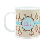 Kissing Birds Plastic Kids Mug (Personalized)