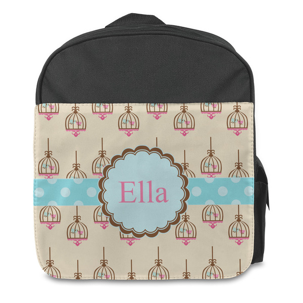 Kissing Birds Kids Backpack - Front