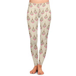Kissing Birds Ladies Leggings - Extra Small