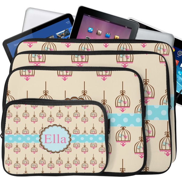 Kissing Birds Laptop Case Sizes