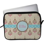 Kissing Birds Laptop Sleeve / Case (Personalized)