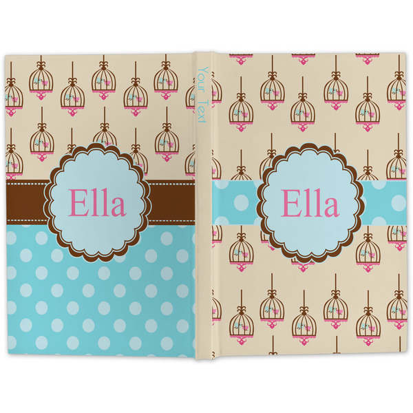 Kissing Birds Large Hard Cover Journal - Apvl