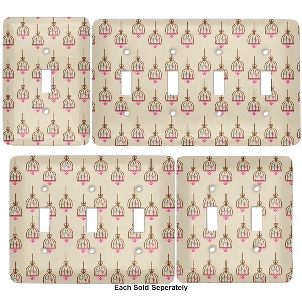 Kissing Birds Light Switch Covers all sizes