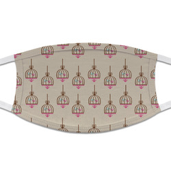 Kissing Birds Cloth Face Mask (T-Shirt Fabric)