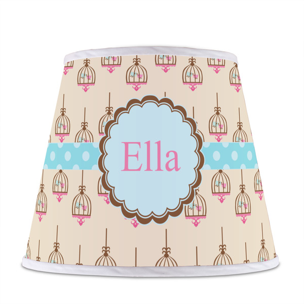 Kissing Birds Poly Film Empire Lampshade - Front View