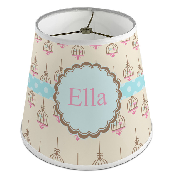 Custom Kissing Birds Empire Lamp Shade (Personalized)