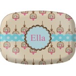 Kissing Birds Melamine Platter (Personalized)
