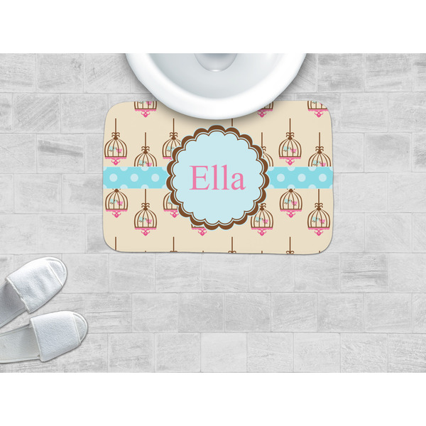 Kissing Birds Memory Foam Bath Mat - LIFESTYLE