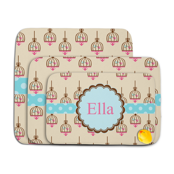 Kissing Birds Memory Foam Bath Mat - MAIN PARENT