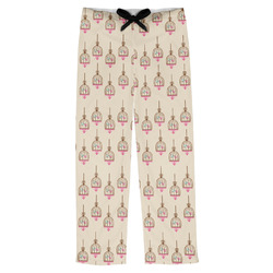 Kissing Birds Mens Pajama Pants - XS