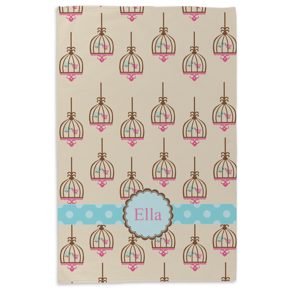 Kissing Birds Microfiber Dish Towel - APPROVAL