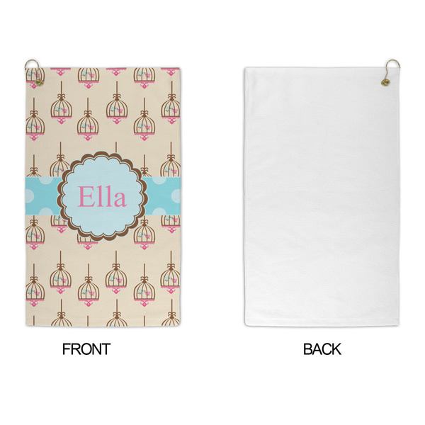 Kissing Birds Microfiber Golf Towels - APPROVAL